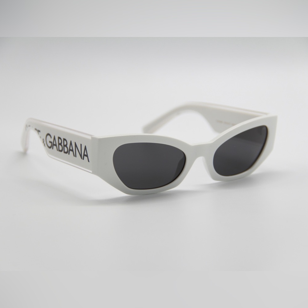 NEW DG6186 3312/87 WHITE CAT EYE SUNGLASSES DOLCE&GABBANA DG6186 EYEWEAR